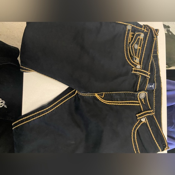 Rare True Religion Jeans Rope Stitching - Picture 2 of 8